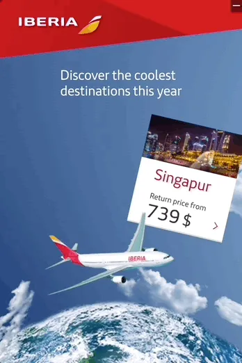 Iberia — Gallery Display — Airlines
