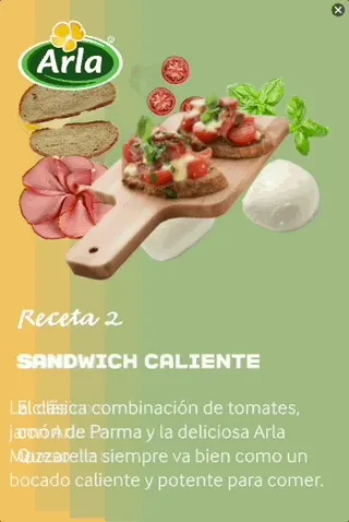 Arla — Motion Display — Packaged & grocery foods