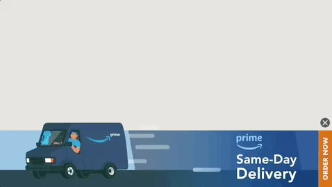 Amazon — Ribbon Display — E-commerce