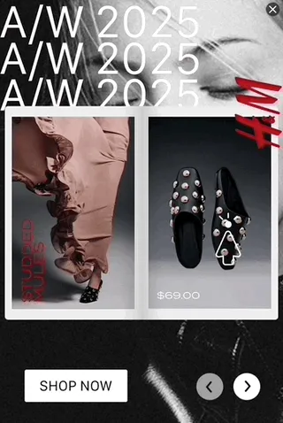 H&M — Gallery Display — Fast fashion