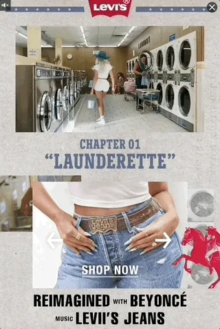 Levi's — Gallery Video — Mid-tier fashion