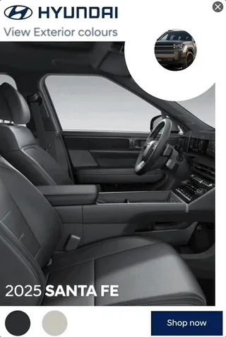 Hyundai — Gamified Display — Trucks & SUVs