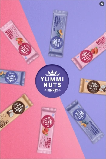 Yummi Nuts — Gallery Display — Snacks