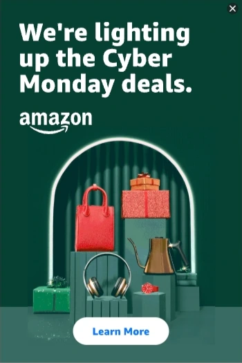 Amazon — Motion Display — E-commerce