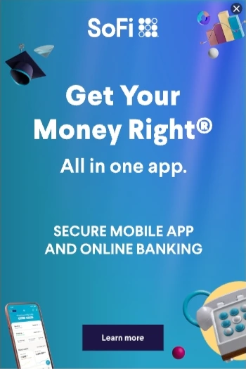 SoFi — Motion Display — Banking