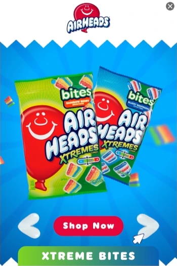 Airheads — Gallery Display — Snacks