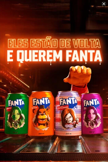 Fanta — Motion Display — Beverages