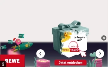 Rewe — Ribbon Display — Grocery retail