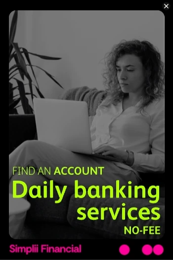 Simplii Financial — Motion Display — Banking