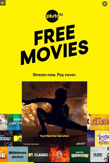Pluto TV — Motion Video — Streaming & music