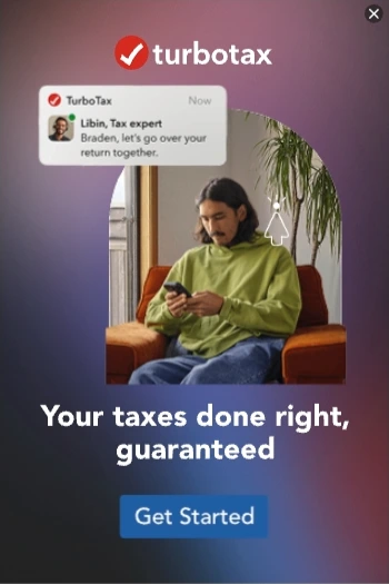 TurboTax — Gallery Display — Tax services