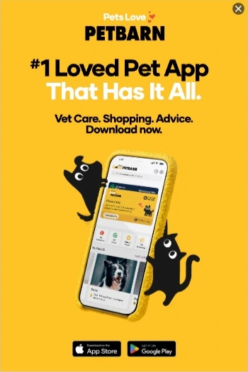 Petbarn — Motion Display — Pet health & veterinary care