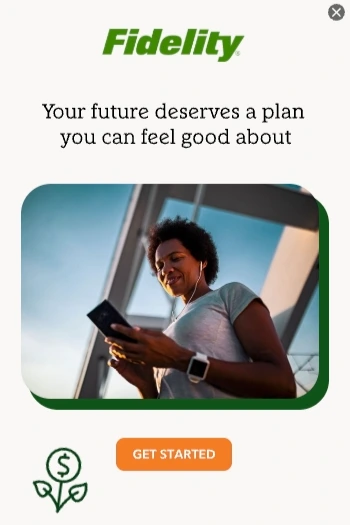 Fidelity — Motion Display — Retirement planning