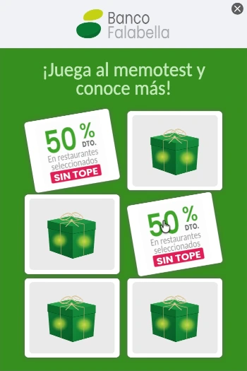 Banco Falabella — Gamified Display — Banking